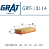 GRT-10114 HAVA FİLTRESİ (FIAT:TEMPRA 1.4I-TIPO 1.4I)