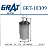 GRT-10309 YAKIT FİLTRESİ FIAT DUCATO 2.3D 2.0 D 11-CİTROEN JUMPER 3.0 OHDI BOXER