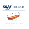 GRT-12107 HAVA FILTRESI ( PEUGEOT PARTNER II-P206-