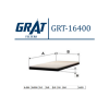 GRT-16400 (HYUNDAI: I30 1.6 CRDI 12-/ ACCENT - ERA 07 11 KIA: CEE D 1.6 CRDI 1.4 CVVT 12-) KABİN FİLTRESİ