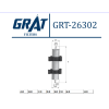 GRT-26302 YAKIT FİLTRESİ ( AUDI : A4 8K-A5 8T3 2.0-2.7-3.0 TDI V6 08-Q7 3.0 TDI-4.2 TDI 2010- )