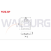 WBD289  FREN BALATA ARKA E SERISI (W210) E 200 1995­2002 / (W210) E